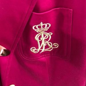 Hot pink Ralph Lauren blazer
